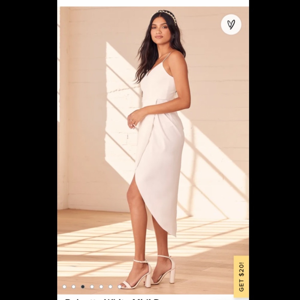 Lulus ✨ Reinette MIDI Dress ✨ NWT